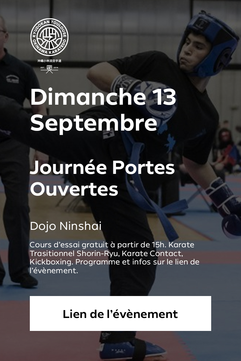 Karate Contact Kickboxing pieds-poings initiation club Toulouse